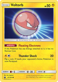 Voltorb (47/168)  - SM  Celestial Storm