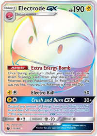 Electrode GX (Secret) (172/168) - SM  Celestial Storm Holofoil