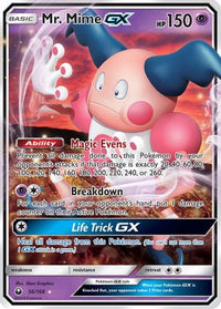 Mr. Mime GX (56/168)  - SM  Celestial Storm Holofoil