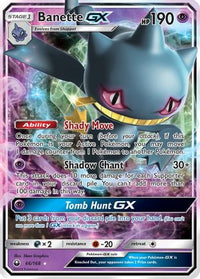 Banette GX (66/168) - SM  Celestial Storm Holofoil