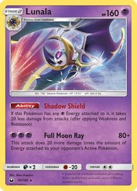 Lunala (70/168)  - SM  Celestial Storm Holofoil