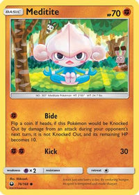 Meditite (76/168)  - SM  Celestial Storm