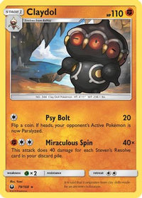 Claydol (79/168)  - SM  Celestial Storm