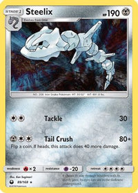 Steelix (89/168) - SM  Celestial Storm Holofoil