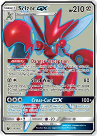 Scizor GX (Full Art) (158/168)  - SM  Celestial Storm Holofoil