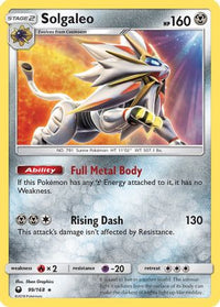 Solgaleo (99/168) - SM  Celestial Storm Holofoil