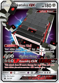 Stakataka GX (102/168)  - SM  Celestial Storm Holofoil