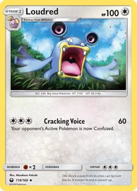 Loudred (118/168)  - SM  Celestial Storm