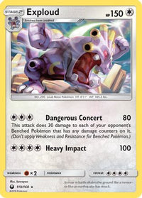 Exploud (119/168)  - SM  Celestial Storm