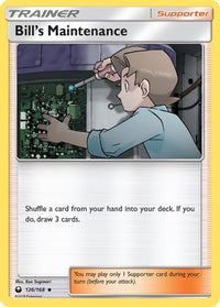 Bill's Maintenance (126/168)  - SM  Celestial Storm