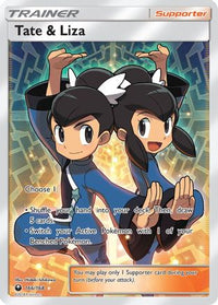 Tate & Liza (Full Art) (166/168) - SM  Celestial Storm Holofoil