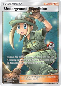 Underground Expedition (Full Art) (168/168)  - SM  Celestial Storm Holofoil