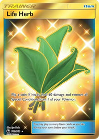 Life Herb (Secret) (180/168) - SM  Celestial Storm Holofoil