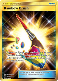Rainbow Brush (Secret) (182/168) - SM  Celestial Storm Holofoil