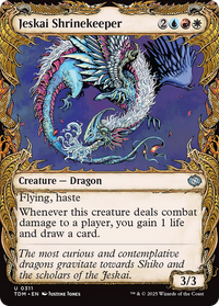 Jeskai Shrinekeeper (Showcase) (TDM-311) - Tarkir: Dragonstorm Foil