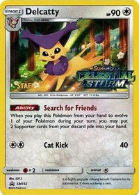 Delcatty SM132 (Prerelease) [Staff] (SM132) - SM Promos Holofoil