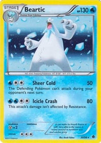 Beartic (Cracked Ice Holo) (30/98)  - Blister Exclusives Holofoil