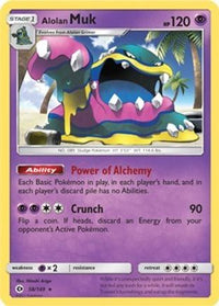 Alolan Muk (Cosmos Holo) (58/149)  - Blister Exclusives Holofoil