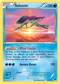 Suicune (Cosmos Holo) (30/122) - Blister Exclusives Holofoil