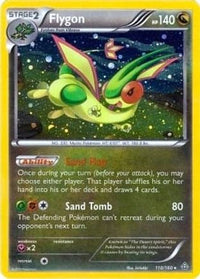 Flygon (Cosmos Holo) (110/160)  - Blister Exclusives Holofoil