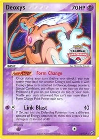Deoxys (Regional Championships) (16/107)  - League & Championship Cards