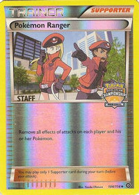 Pokemon Ranger (Regional Championships) [Staff] (104/114)  - League & Championship Cards Reverse Holofoil