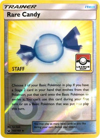 Rare Candy (League Cup) [Staff] (142/168)  - League & Championship Cards Reverse Holofoil