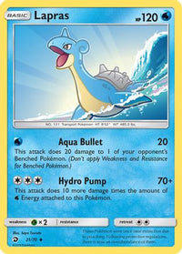 Lapras (21/70)  - Dragon Majesty