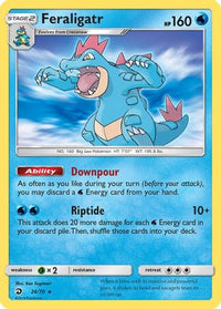 Feraligatr (24/70) - Dragon Majesty Holofoil