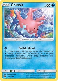 Corsola (27/70)  - Dragon Majesty