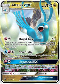 Altaria GX (41/70)  - Dragon Majesty Holofoil