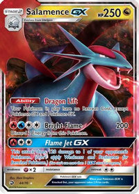 Salamence GX (44/70) - Dragon Majesty Holofoil