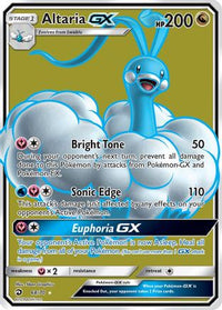 Altaria GX (Full Art) (68/70)  - Dragon Majesty Holofoil