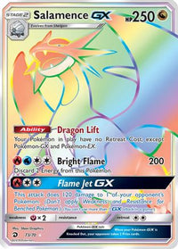Salamence GX (Secret) (73/70) - Dragon Majesty Holofoil