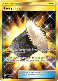 Fiery Flint (Secret) (76/70) - Dragon Majesty Holofoil