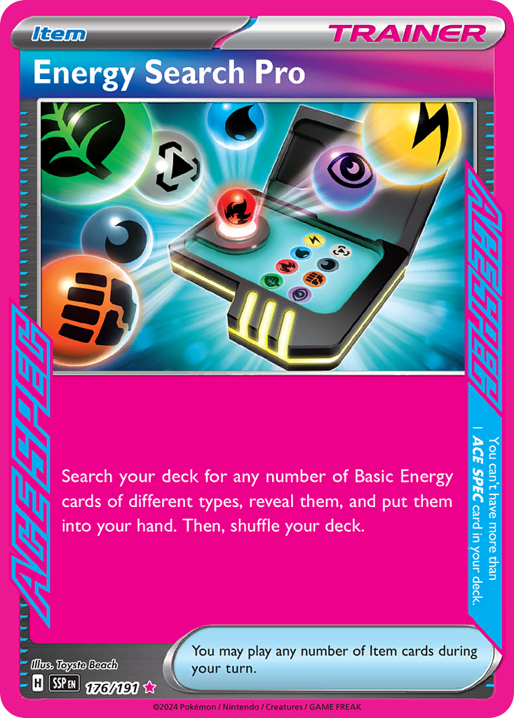 Energy Search Pro (176) - Prize Pack Series Cards Holofoil
