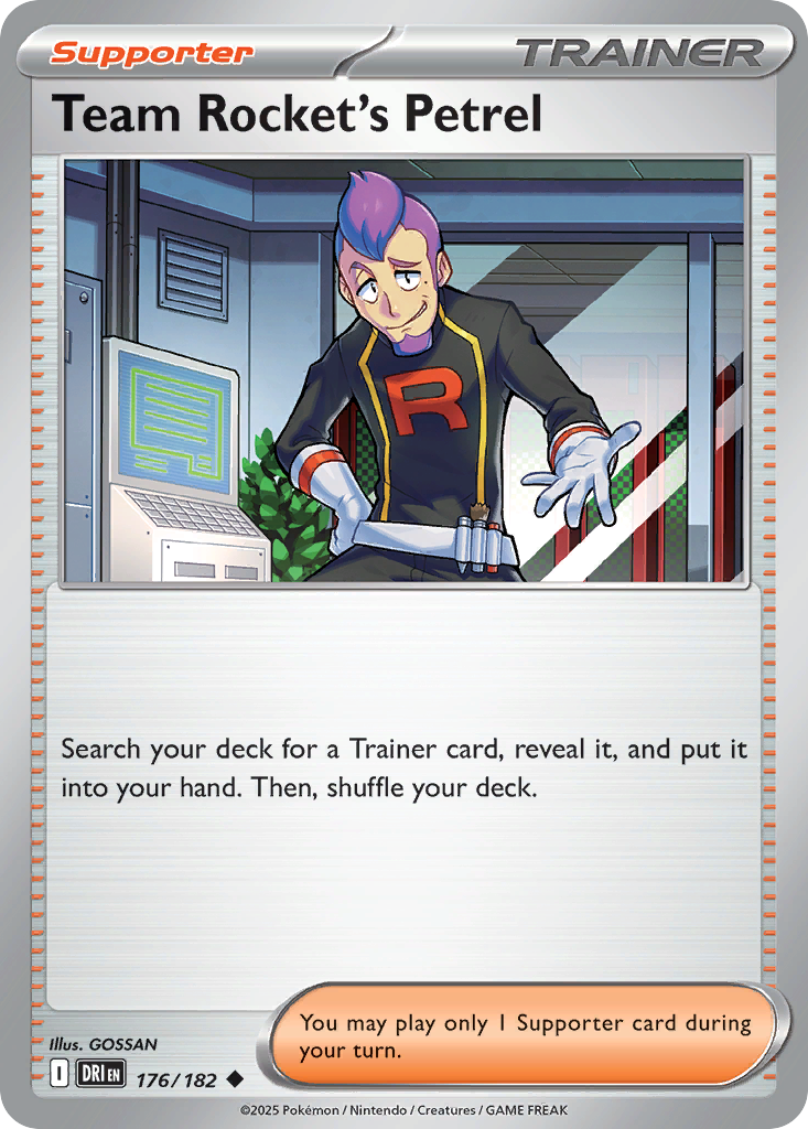 Team Rocket's Petrel (176/182) - Prize Pack Series Cards
