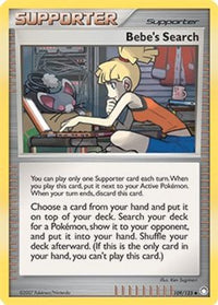 Bebe's Search (Cosmos Holofoil) (109/123)  - Miscellaneous Cards & Products Holofoil