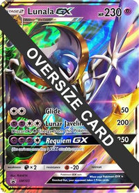 Lunala GX SM103 (SM103) - Jumbo Cards Holofoil