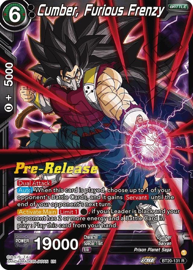 Cumber, Furious Frenzy (BT20-131) [Power Absorbed Prerelease Promos] - POKÉ JEUX