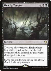 Deadly Tempest [Commander 2020]