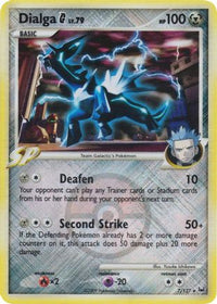 Dialga G (League Promo) (7/127)  - League & Championship Cards Reverse Holofoil