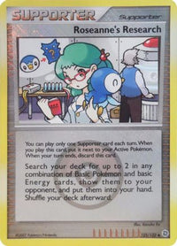 Roseanne's Research (League Promo) (125/132)  - League & Championship Cards Reverse Holofoil