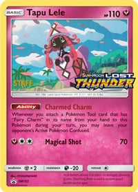 Tapu Lele (Prerelease) [Staff] (SM152) - SM Promos Holofoil