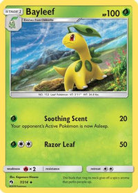 Bayleef (7/214)  - SM  Lost Thunder