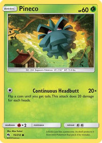 Pineco (15/214) - SM  Lost Thunder