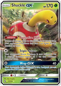 Shuckle GX (17/214) - SM  Lost Thunder Holofoil