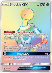Shuckle GX (Secret) (215/214) - SM  Lost Thunder Holofoil