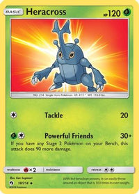 Heracross (18/214)  - SM  Lost Thunder