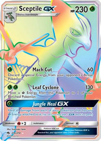 Sceptile GX (Secret) (216/214)  - SM  Lost Thunder Holofoil